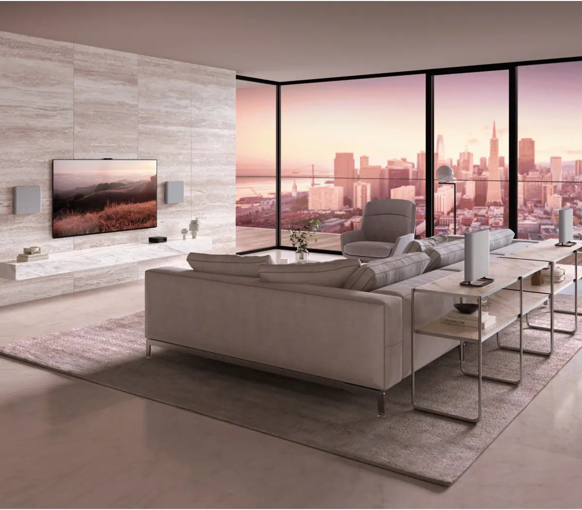 SONY BRAVIA Theatre Quad ホームシアターHT-A9M2 ソニー「HT-A9M2」でテレビの音を強化してリビングを臨場感ある