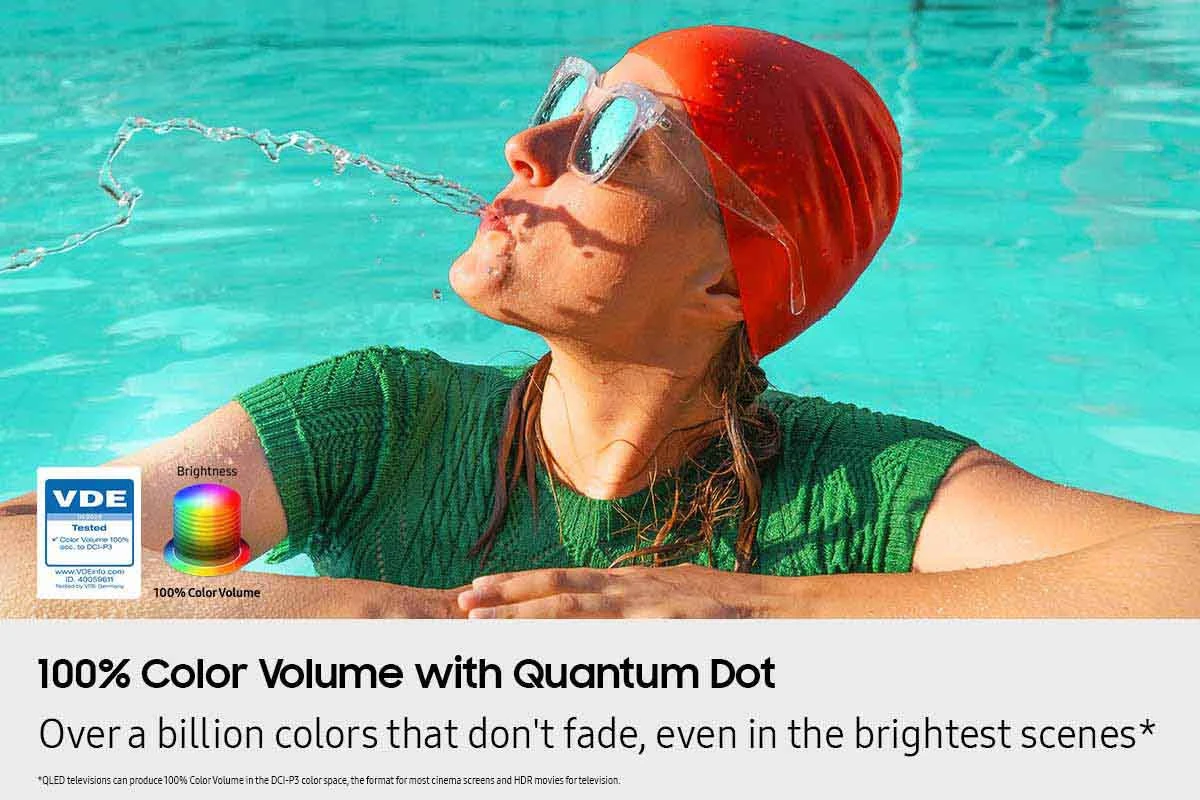 100% Color Volume With Quantum Dot