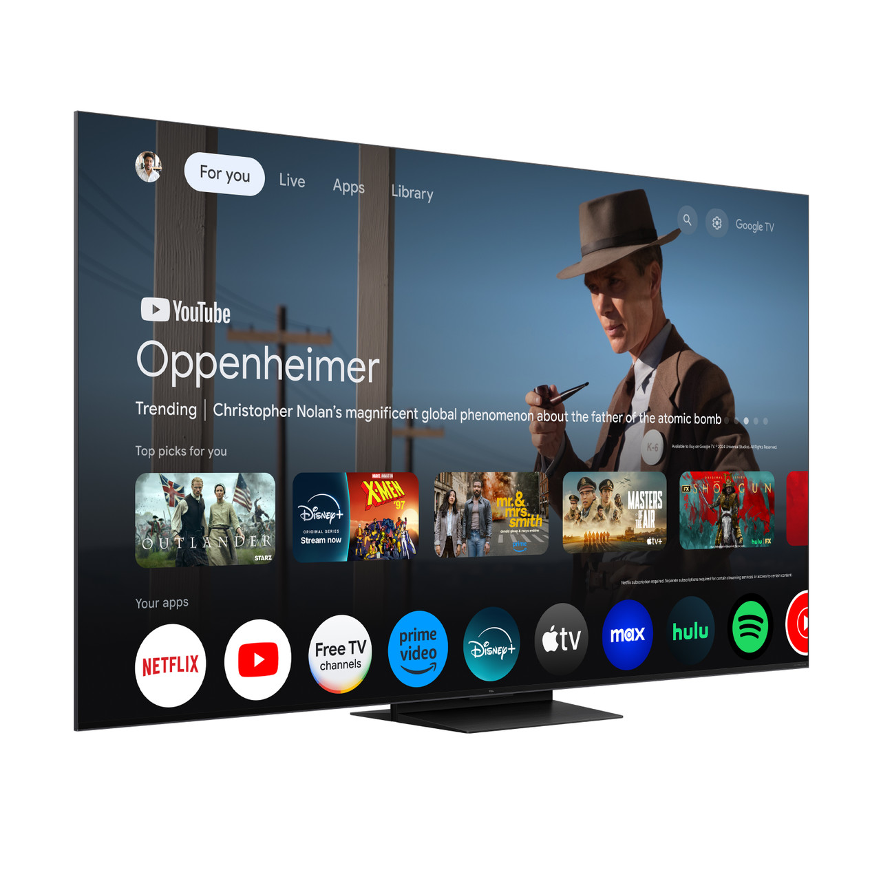 Shop | TLC 85QM7K 85 Inch Precise Dimming Series QD-Mini LED 4K