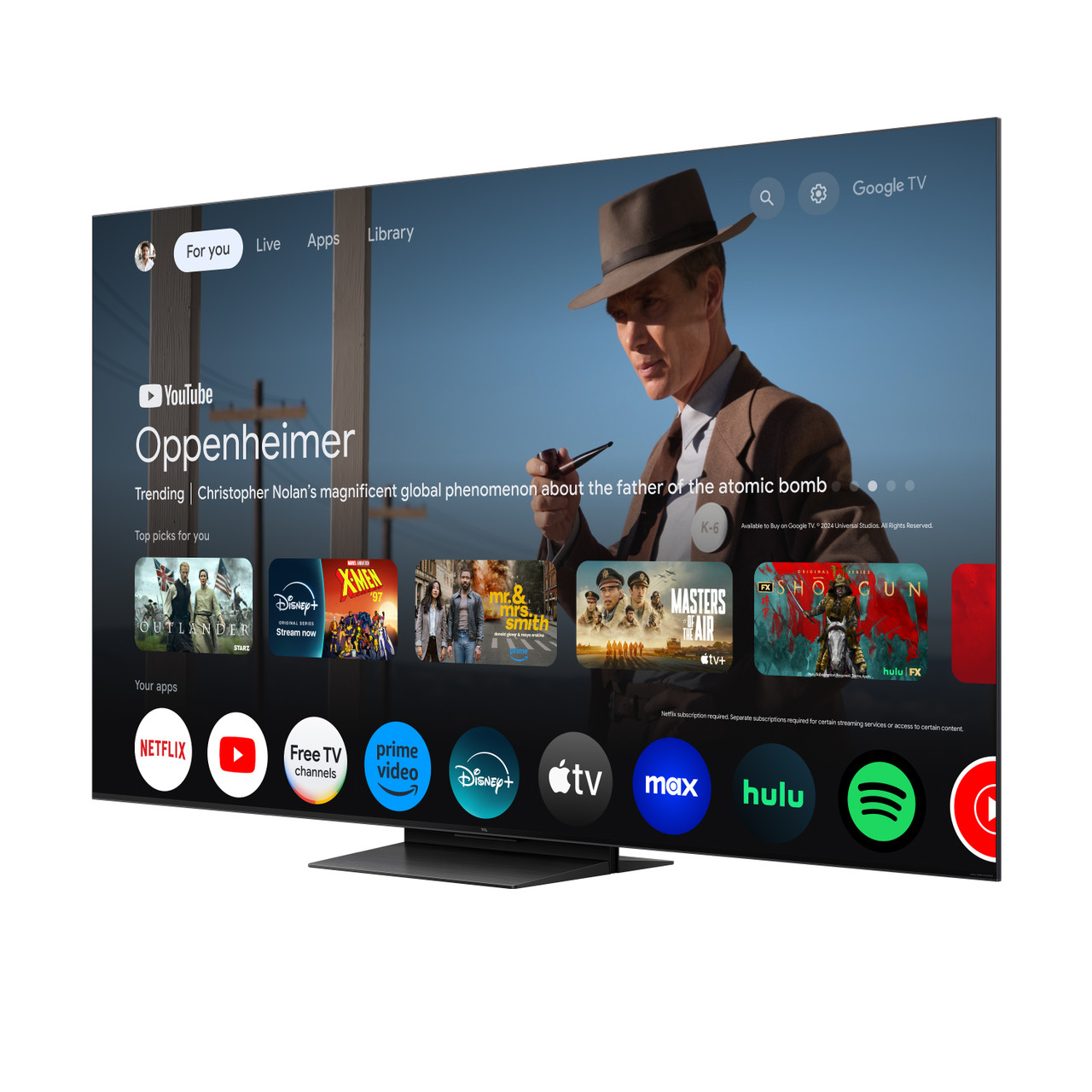 Shop | TLC 55QM7K 55 Inch Precise Dimming Series QD-Mini LED 4K