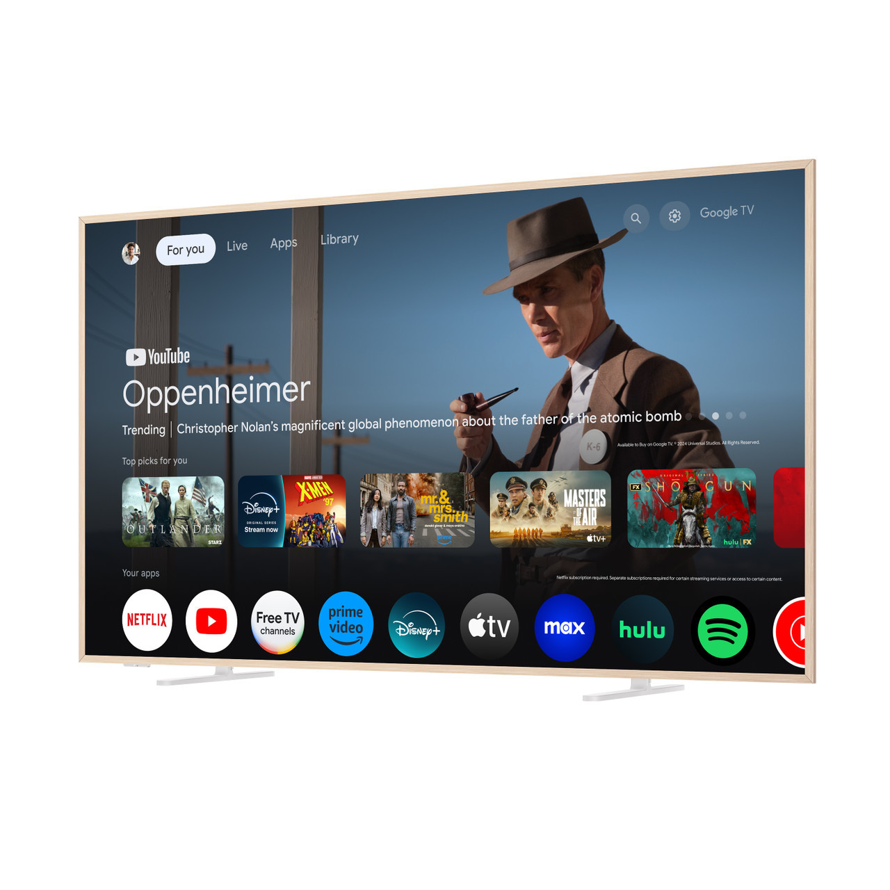 TCL 75A300W 75 Inch NXTVISION Series 4K UHD QLED Lifestyle TV - Thumbnail 2