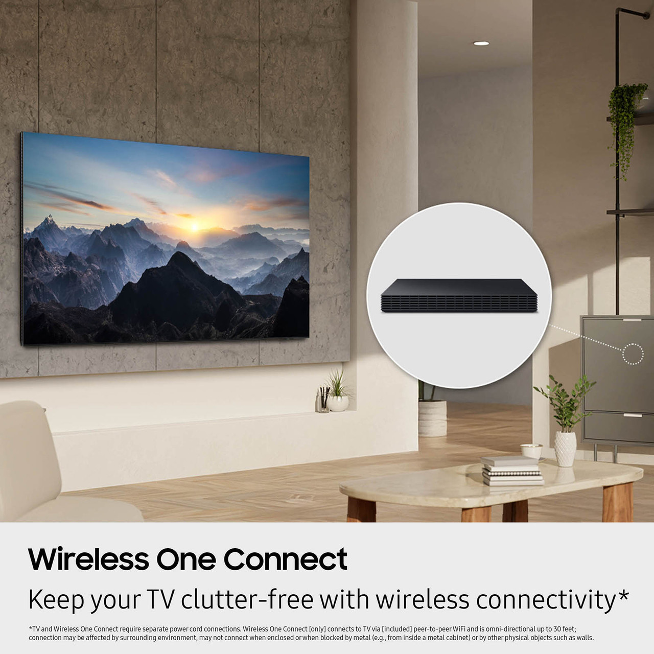Samsung QN990F Neo QLED 8K TV with Wireless One Connect Box