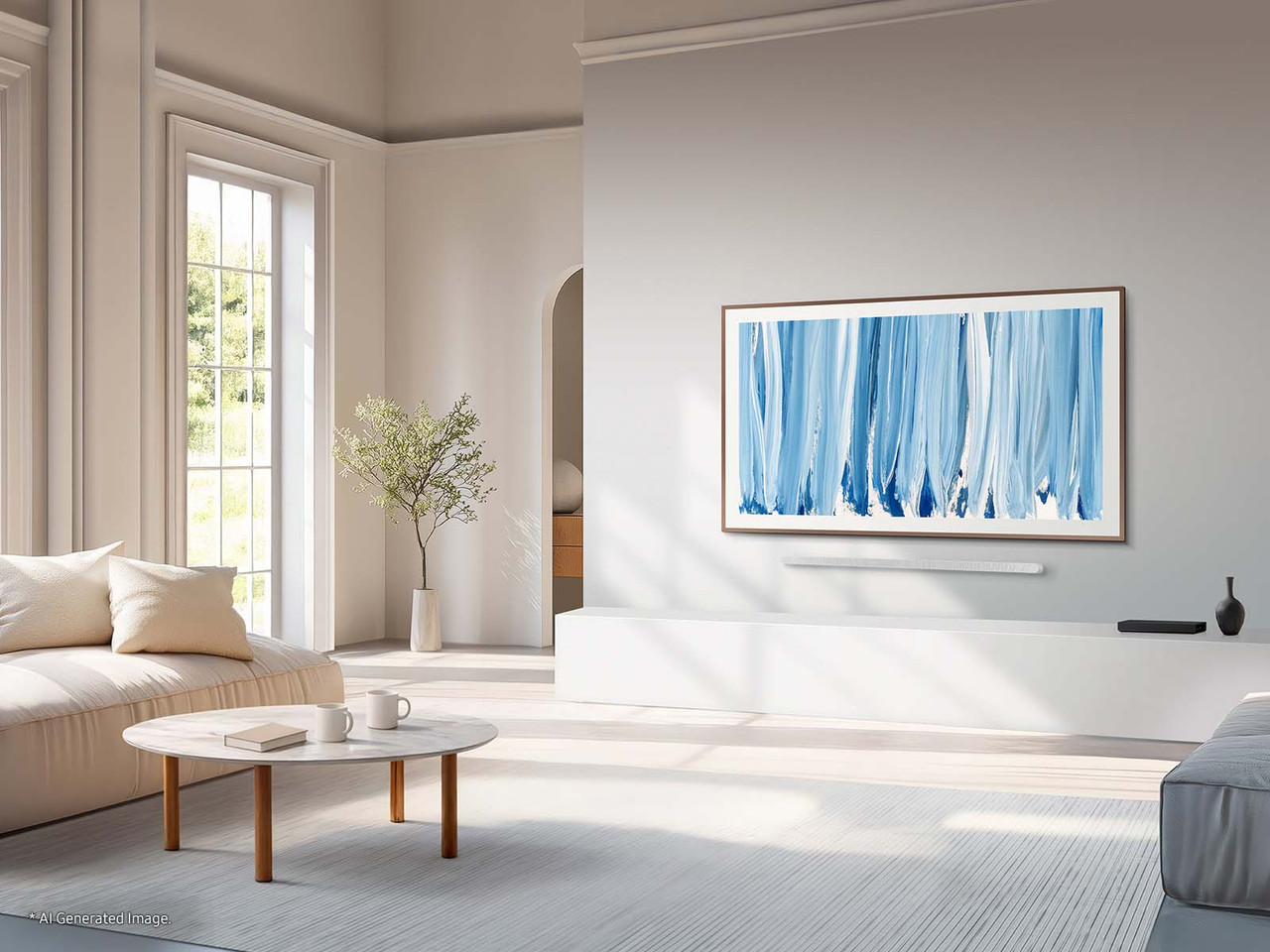 Shop | SAMSUNG QN65LS03HWF 65 Inch he Frame Pro Series Neo QLED 4K