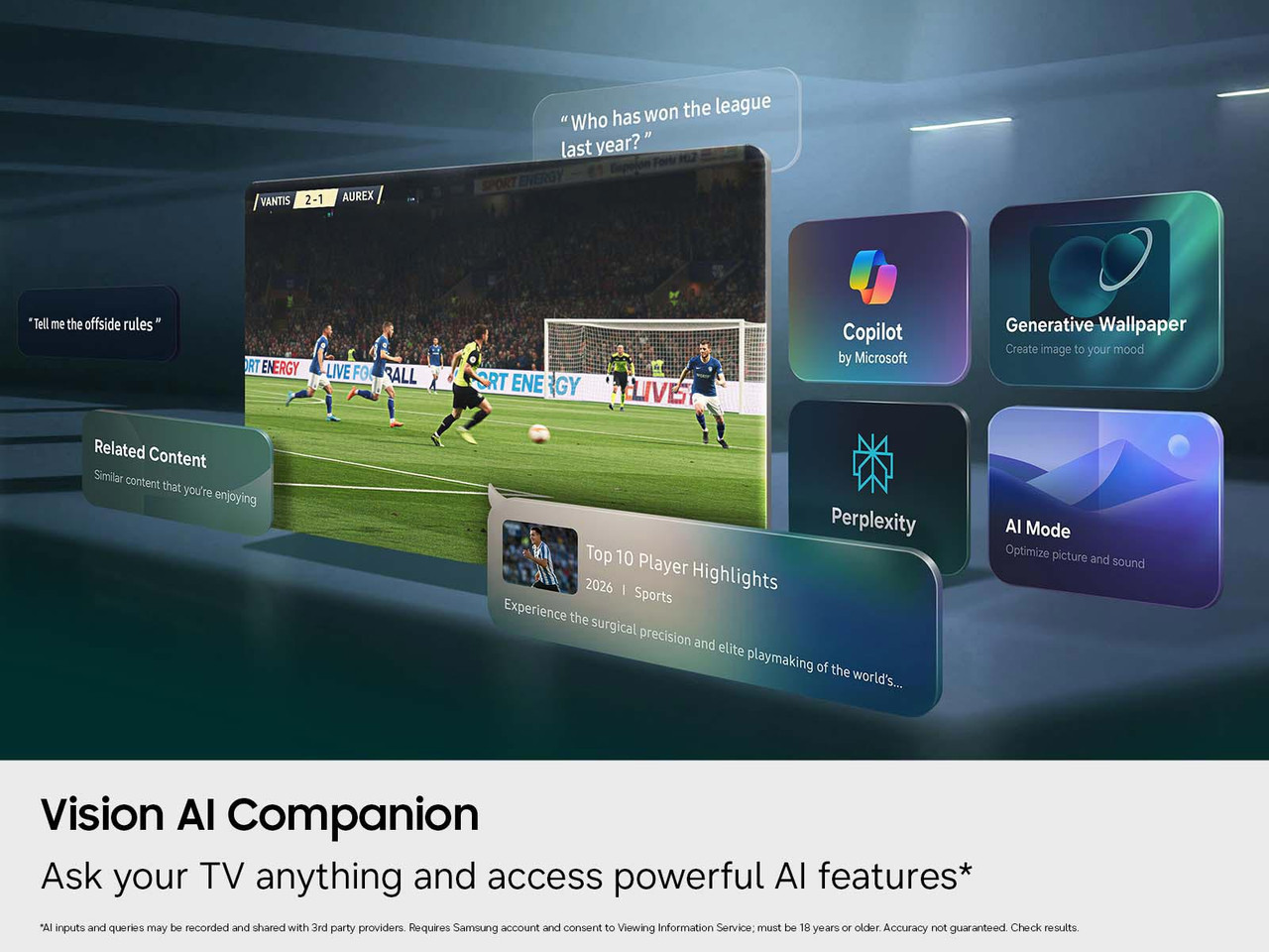 Shop | SAMSUNG UN85M70HAF 85 Inch M70H Series 4K Mini LED Vision