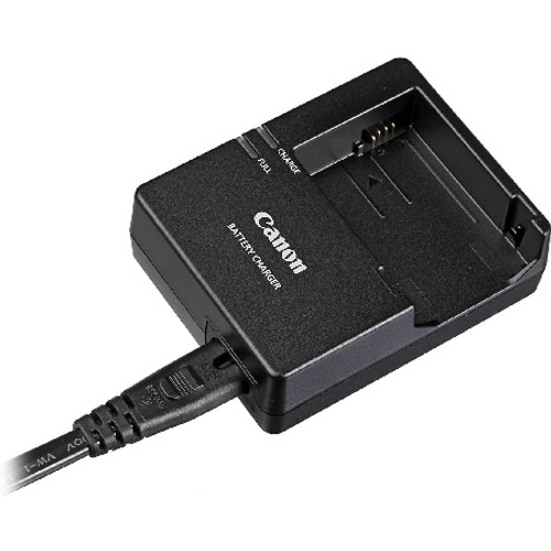CANON LCE8E Battery Charger View From the Front Perspective of Product