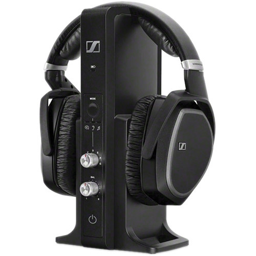 SENNHEISER RS195 Specialized Wireless Headphones View From the Front Perspective of Product