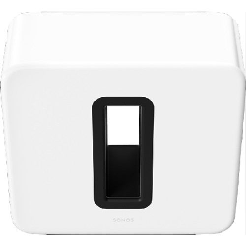 SONOS SUB Sonos Wireless Subwoofer (Gen 3) - White View From the Front Perspective of Product
