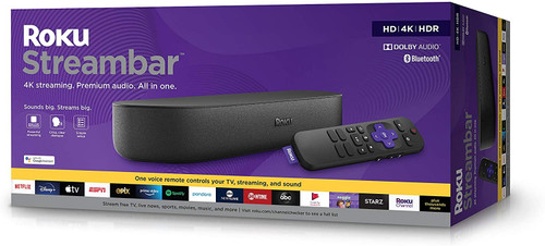 ROKU Streambar View From the Front Perspective of Product