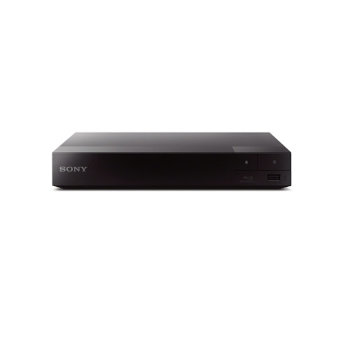 SONY BDPBX370 Streaming Blu-ray Disc player with Wi-Fi View From the Front Perspective of Product
