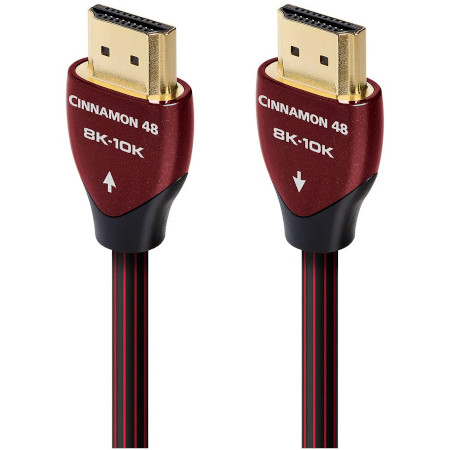 Shop | Audioquest Cinnamon 48 1.5m HDMI Cable - Black/Red