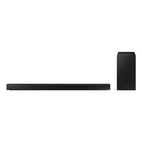 SAMSUNG HWB650 Soundbar View From the Front Perspective of Product