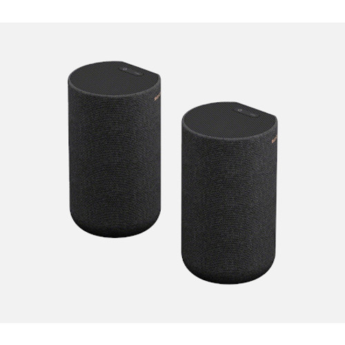 SONY SARS5 Wireless Rear Speakers With Built-In Battery For HT-A7000/HT-A5000 View From the Front Perspective of Product