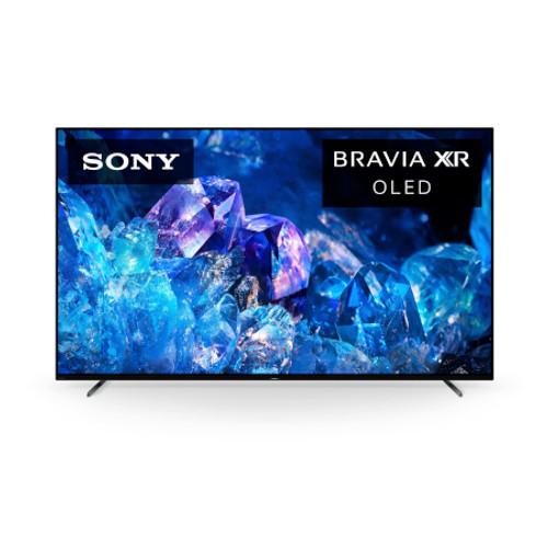SONY XR77A80K 77 Inch Bravia XR 4K HDR OLED TV with Google TV - 76.7 Inch Diagonal (2022) View From the Front Perspective of Product