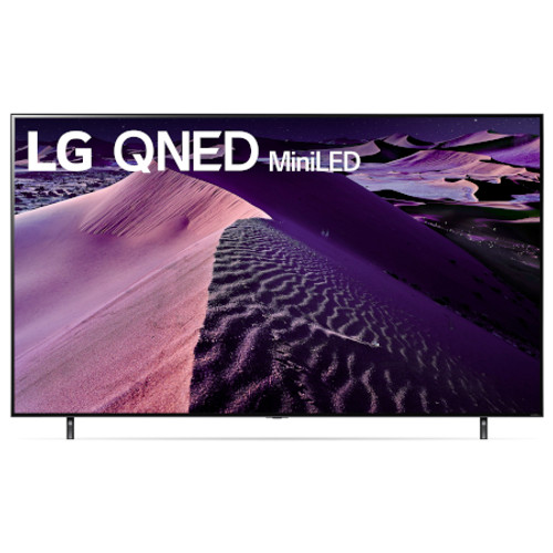 LG 75QNED85UQA 75 Inch 4K UHD QNED MINI-LED TV - 74.5 Inch Diagonal View From the Front Perspective of Product