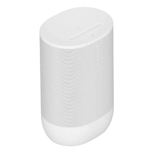 SONOS Move 2 Portable Speakers - White (MOVE2WHT) View From the Front Perspective of Product