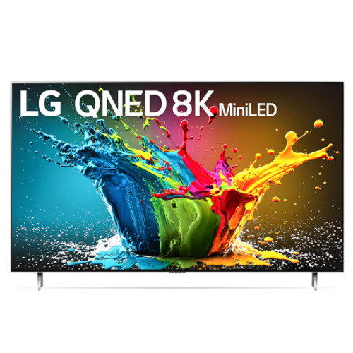 LG 75QNED99TUA 75 Inch 8K UHD QNED MINI-LED NanoCell TV - 75.1 Inch Diagonal View From the Front Perspective of Product