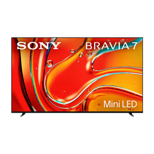 SONY K55XR70 55 Inch Bravia 7 4K UHD QLED HDR Mini LED Google TV (2024) - 54.6 Inch Diagonal View From the Front Perspective of Product