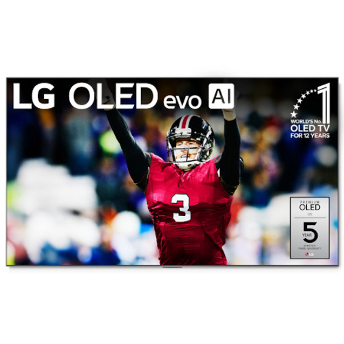 LG OLED65G5W 65 Inch 4K UHD OLED Evo AI G5 HDR Smart TV - 65.1 Inch Diagonal (2025)