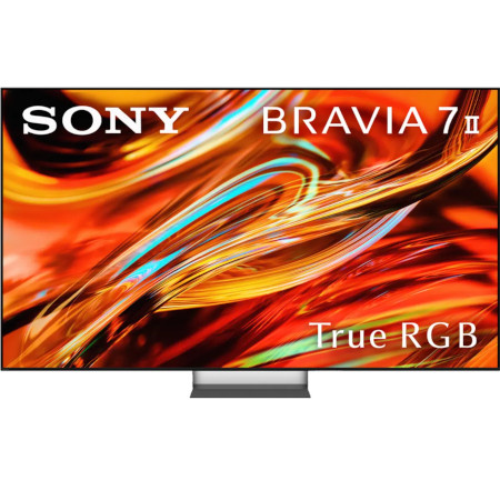 SONY K75XR70M2 75 Inch BRAVIA 7 II True RGB 4K HDR Google TV with Gemini (2026) - 74.5 Inch Diagonal View From the Front Perspective of Product