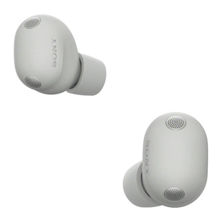 SONY WF1000XM6S The Best Truly Wireless Noise Canceling Earbuds - Silver View From the Front Perspective of Product