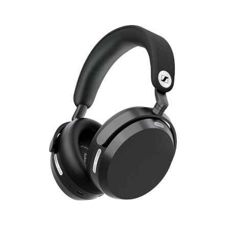 SENNHEISER M5AEBTBLK MOMENTUM 5 Wireless Headphones - Black View From the Front Perspective of Product