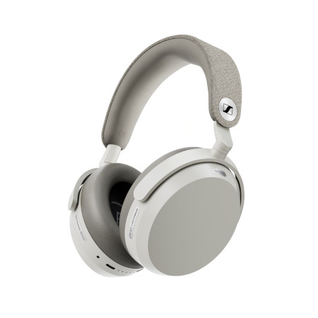 SENNHEISER M5AEBTWHT MOMENTUM 5 Wireless Headphones - White View From the Front Perspective of Product