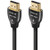 AUDIOQUEST HDM48PEA800 Pearl 48 8m HDMI High Speed Cable with Ethernet Connection - Black/White View From the Front Perspective of Product