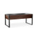 BDI CORRIDOR6521CWL Corridor 6521 Executive Desk - Chocolate Stained Walnut View From the Front Perspective of Product