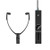 SENNHEISER RS5200 Wireless TV Earphone Headphones (509272) - Black View From the Front Perspective of Product