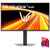 LG 27GX790BB 27 inch UltraGear OLED Dual Mode QHD 540Hz or HD 720Hz Gaming Monitor with DisplayPort 2.1