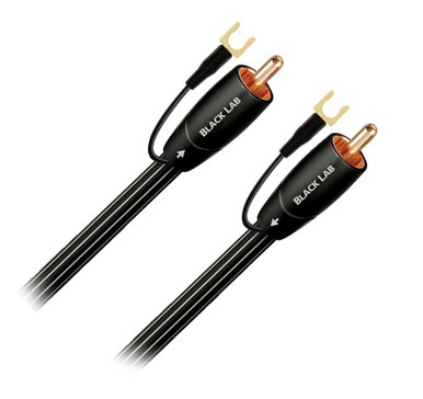 AudioQuest Black Lab 9.8' In-Wall Subwoofer Cable Black/White