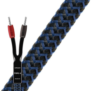 ケーブル・シールド AUDIOQUEST TYPE 4 Shop | Audioquest TYPE4 Speaker Cables 10ft - Black