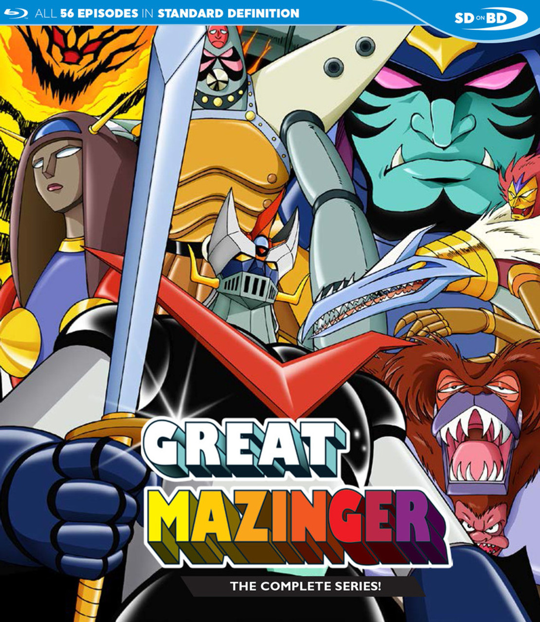 Download Great Mazinger Blu Ray Sean S Anime Other Things Desktop Wallpaper Free Wallpaper Great Mazinger Blu Ray Sean S Anime Other Things For iPhone Free