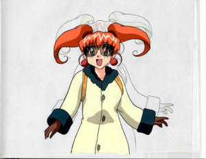 Cyber Team in Akihabara - Production Cel 22