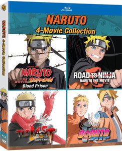 Naruto 4-Movie Collection Blu-Ray