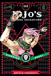 JoJo's Bizarre Adventure Part 2 Battle Tendency - Vol. 3 (Hardcover)