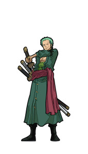 One Piece - Roronoa Zoro (FiGPiN #1006)