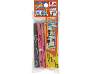 Godhand - Kamiyasu 5mm Sanding Stick Assortment #120, #240, #400