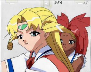 Battle Athletes - Production Cel 016