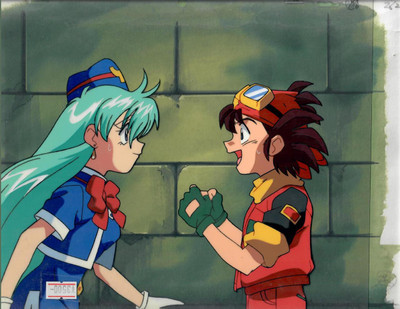 YAT Anshin! Uchu Ryokou - Production Cel 008