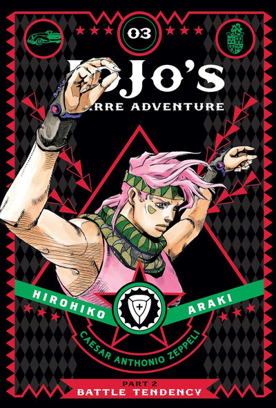 JoJo's Bizarre Adventure Part 2 Battle Tendency - Vol. 3 (Hardcover)