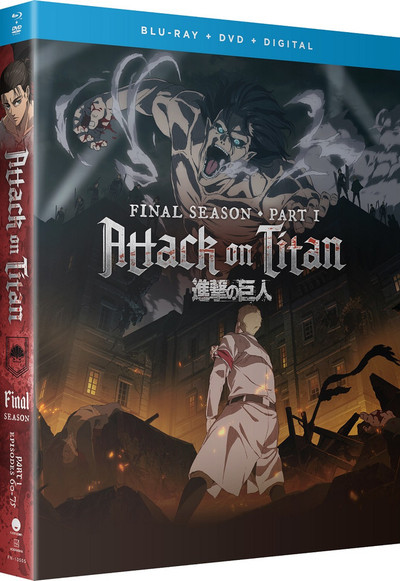 Attack on Titan The Final Season Part 1 Blu-ray/DVD