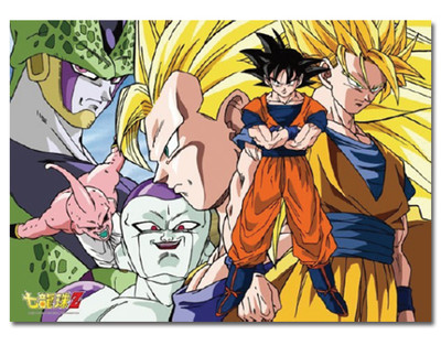 Dragon Ball - Goku and Villains Puzzle