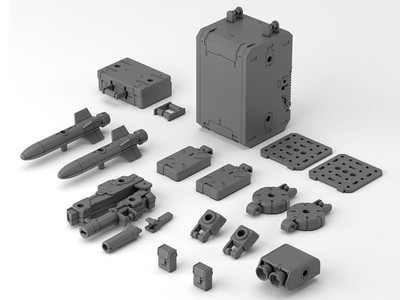 Option Parts Set 8 Multi Backpack (W-17)