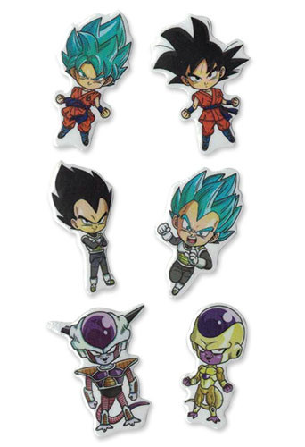 Dragon Ball Super - Resurrection F Puffy Sticker Set