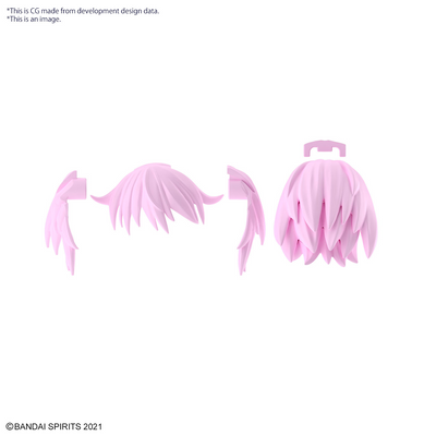 Hair Style Parts Vol. 09 - Short Hair 3 (Pink 2)