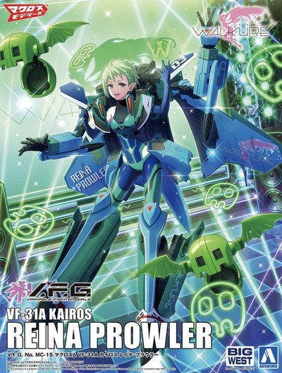 V.F.G. Macross Delta VF-31A Kairos Reina Prowler
