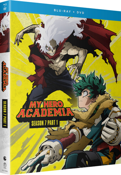 My Hero Academia Season 7 Part 1 Blu-ray + DVD