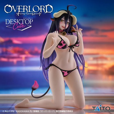 Overlord  - Albedo (Cow Print Bikini Desktop Cute)