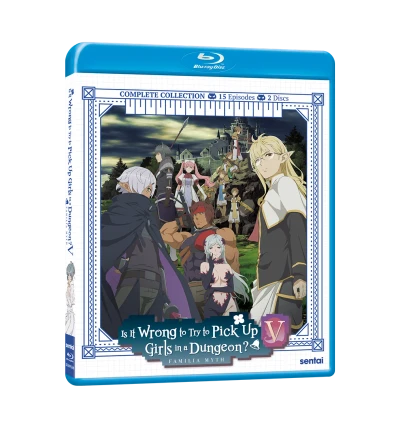 Is It Wrong to Try to Pick Up Girls in a Dungeon? Season 5 Blu-Ray